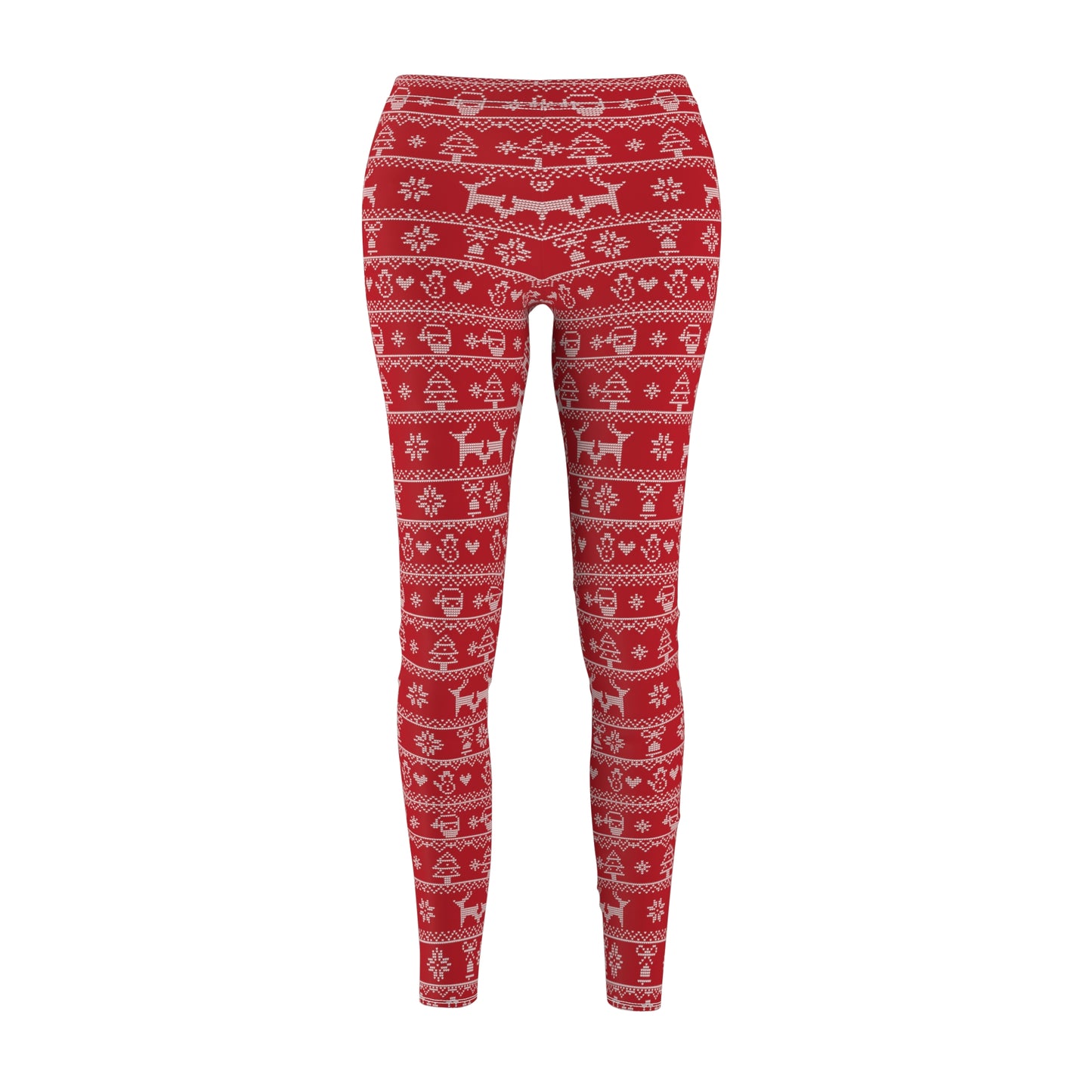 Christmas Sweater Women's Leggings (Not So Ugly Christmas Sweater)