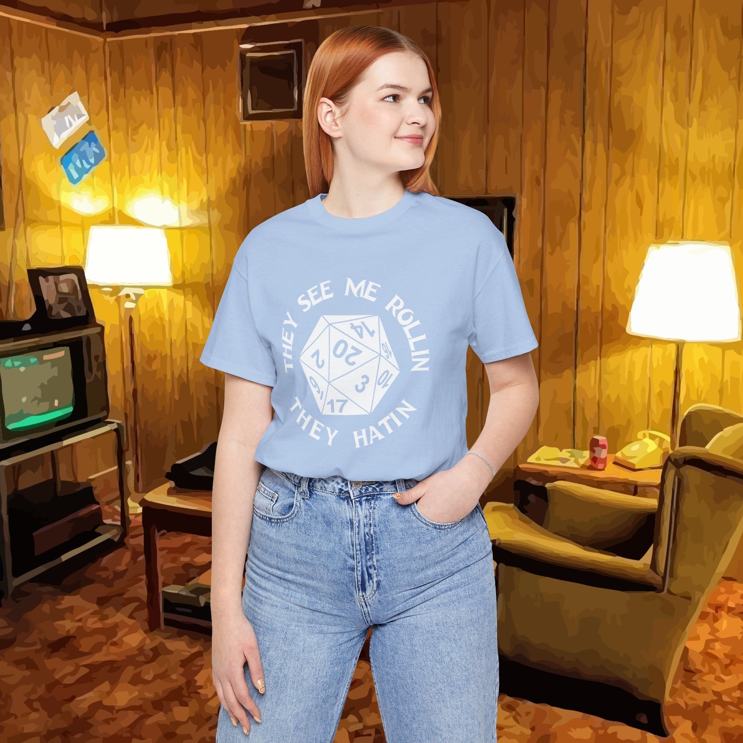 They See Me Rollin Tee