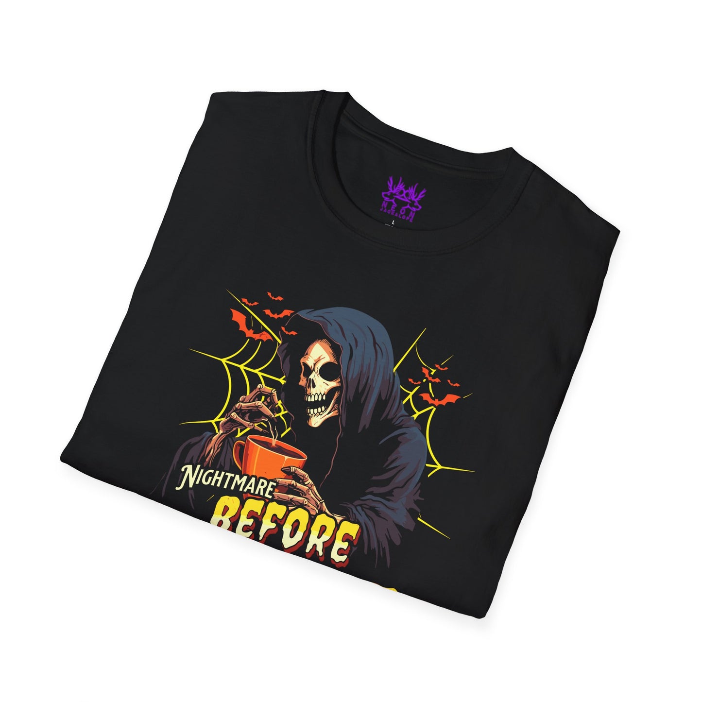 Nightmare Before Coffee Softstyle T-Shirt