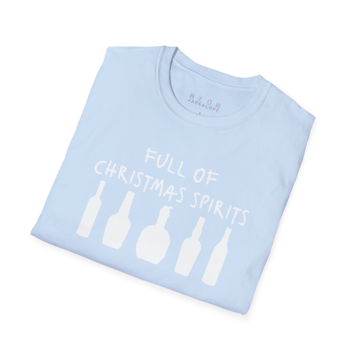 Full of Christmas Spirits T-Shirt (Bourbon Christmas)