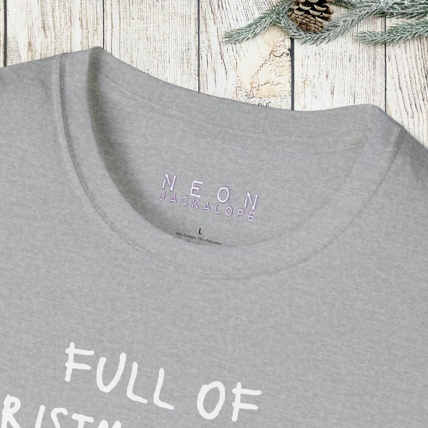 Full of Christmas Spirits T-Shirt (Bourbon Christmas)