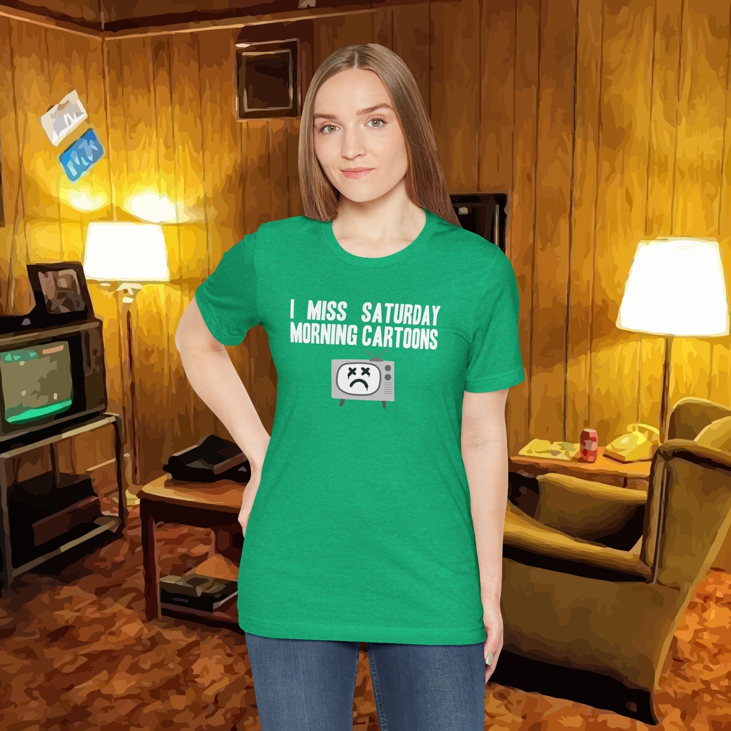 I Miss Saturday Morning Cartoons Tee