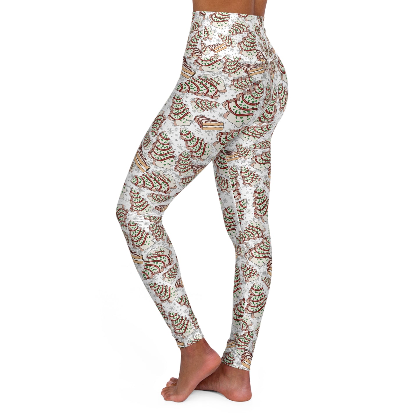 Santa's Snack High Waisted Yoga Leggings