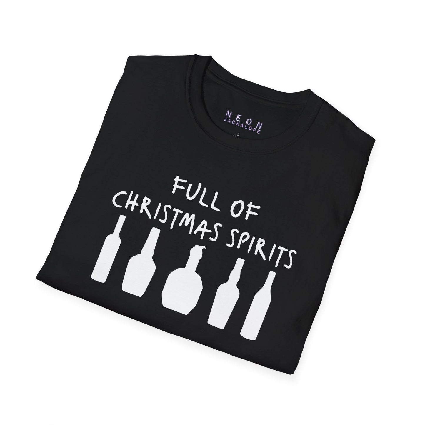 Full of Christmas Spirits T-Shirt (Bourbon Christmas)