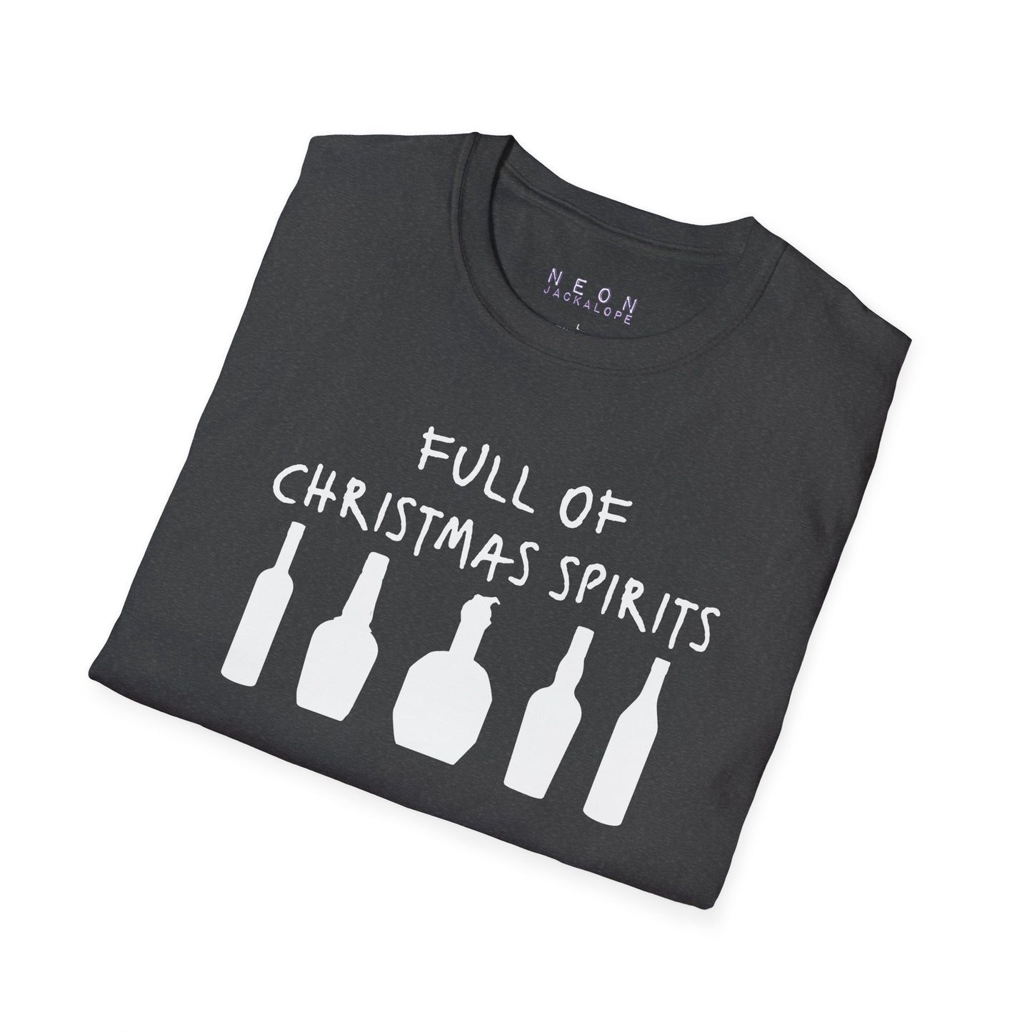 Full of Christmas Spirits T-Shirt (Bourbon Christmas)