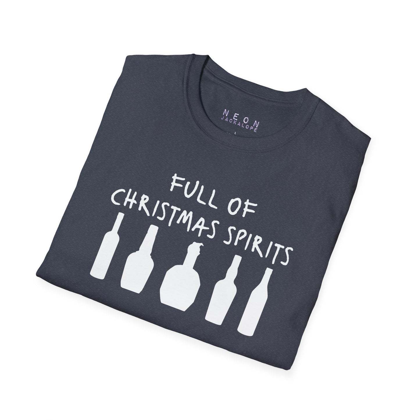 Full of Christmas Spirits T-Shirt (Bourbon Christmas)