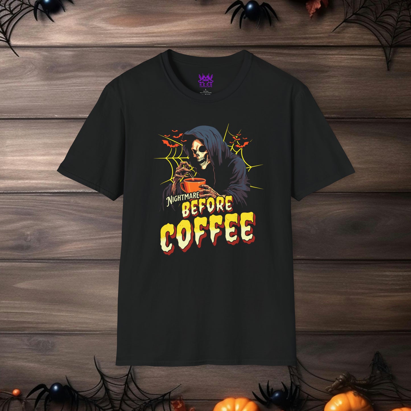 Nightmare Before Coffee Softstyle T-Shirt
