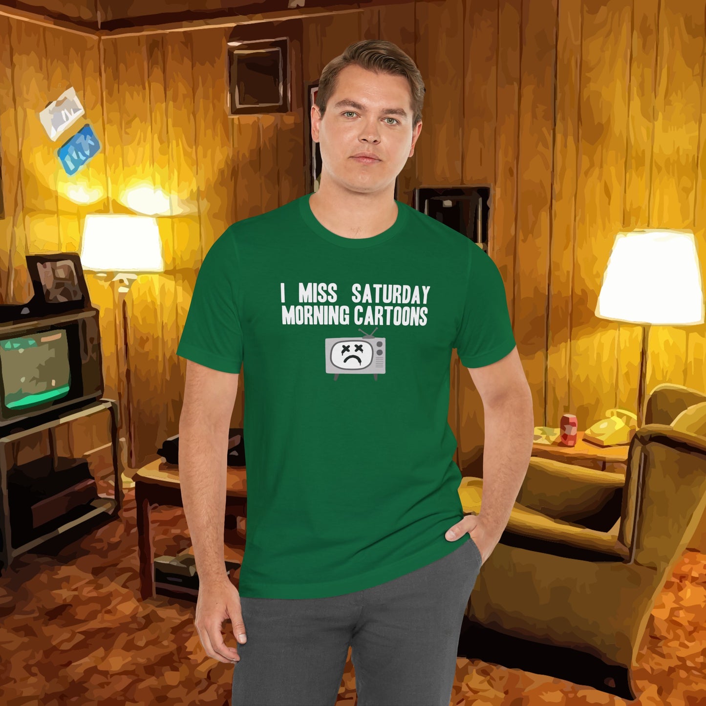 I Miss Saturday Morning Cartoons Tee