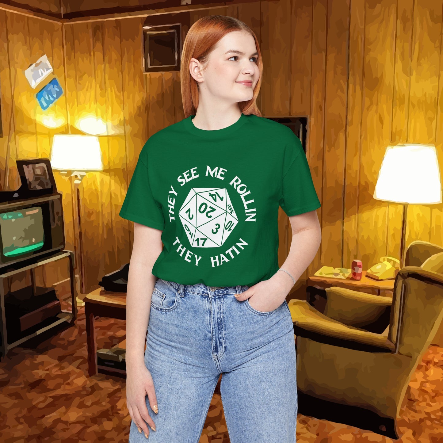 They See Me Rollin Tee