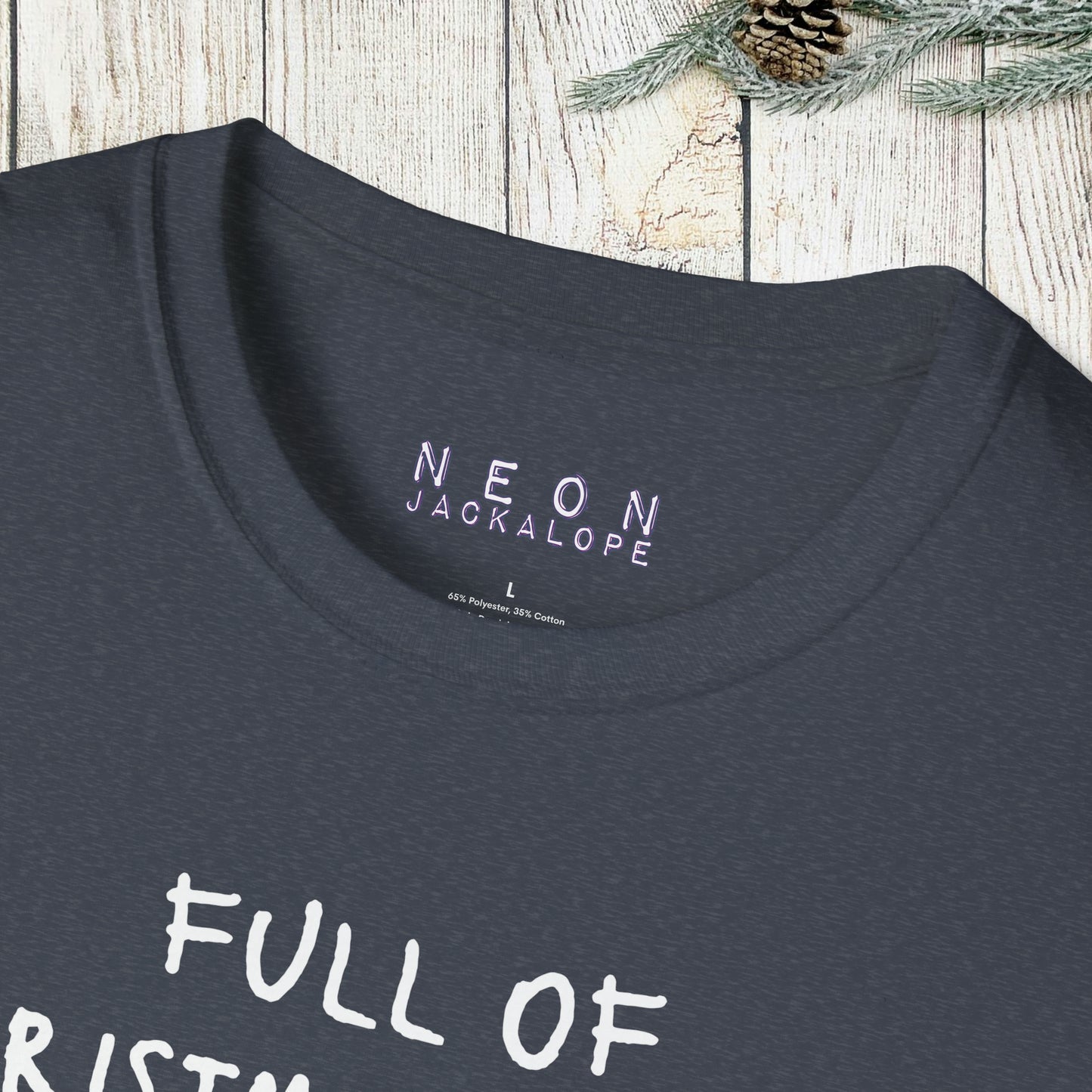 Full of Christmas Spirits T-Shirt (Bourbon Christmas)