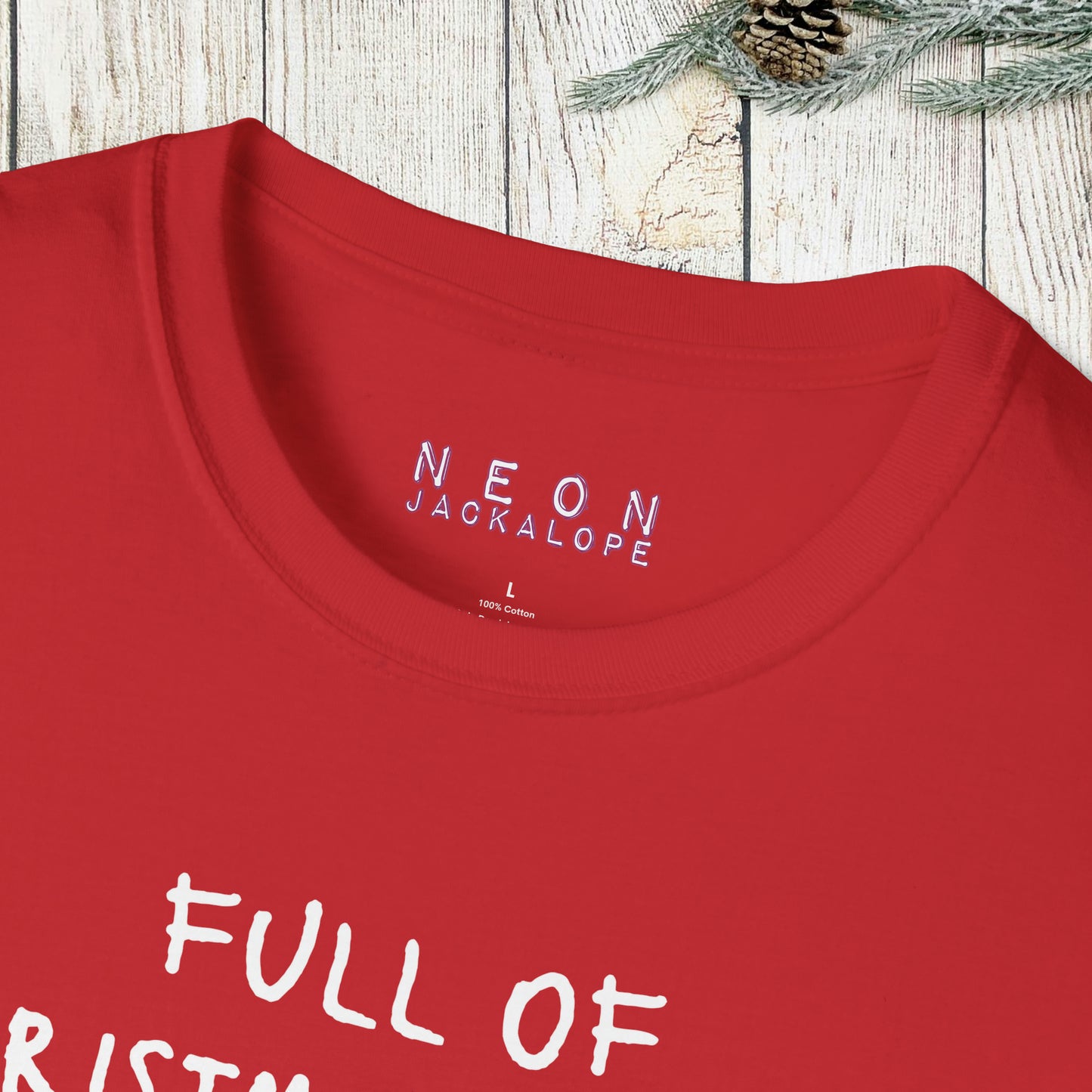 Full of Christmas Spirits T-Shirt (Bourbon Christmas)