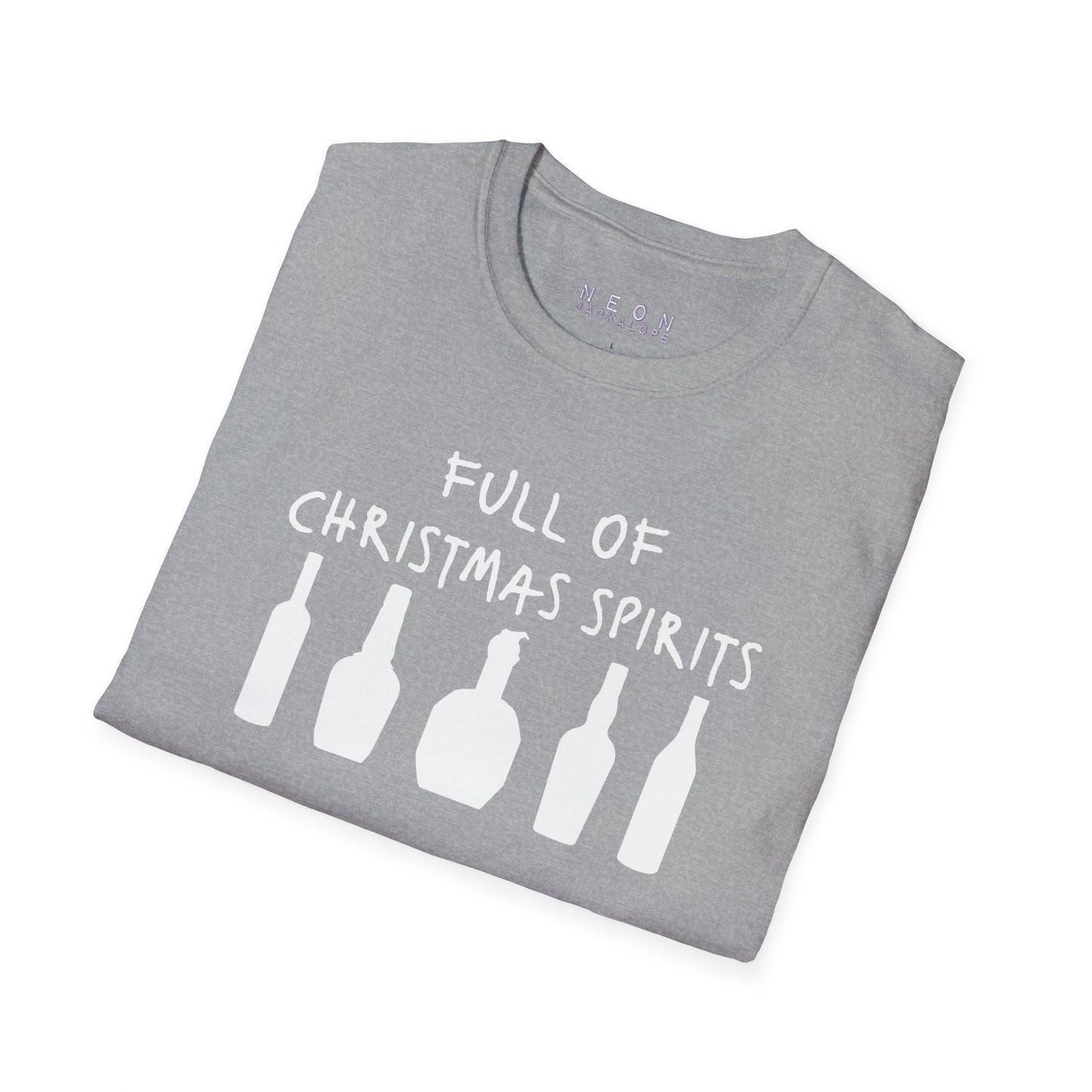 Full of Christmas Spirits T-Shirt (Bourbon Christmas)