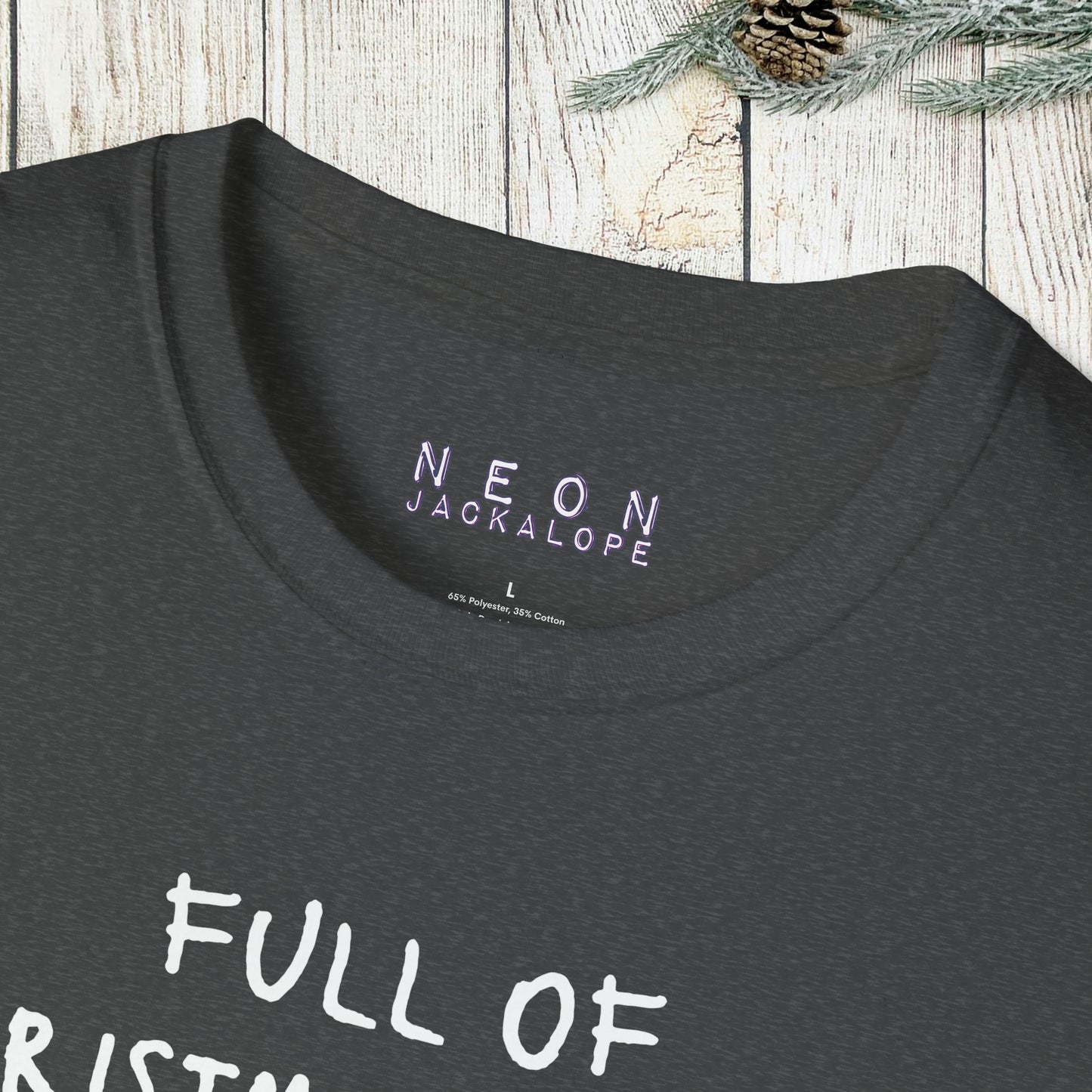 Full of Christmas Spirits T-Shirt (Bourbon Christmas)