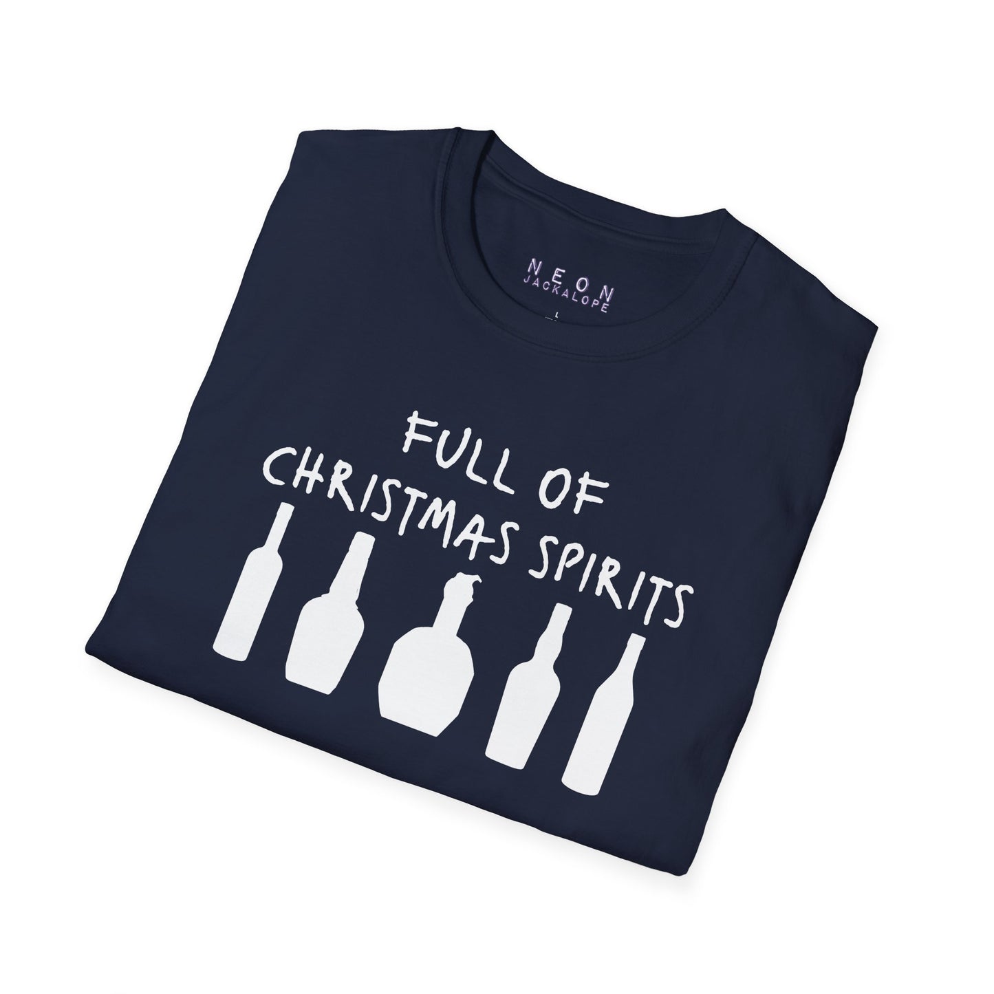 Full of Christmas Spirits T-Shirt (Bourbon Christmas)