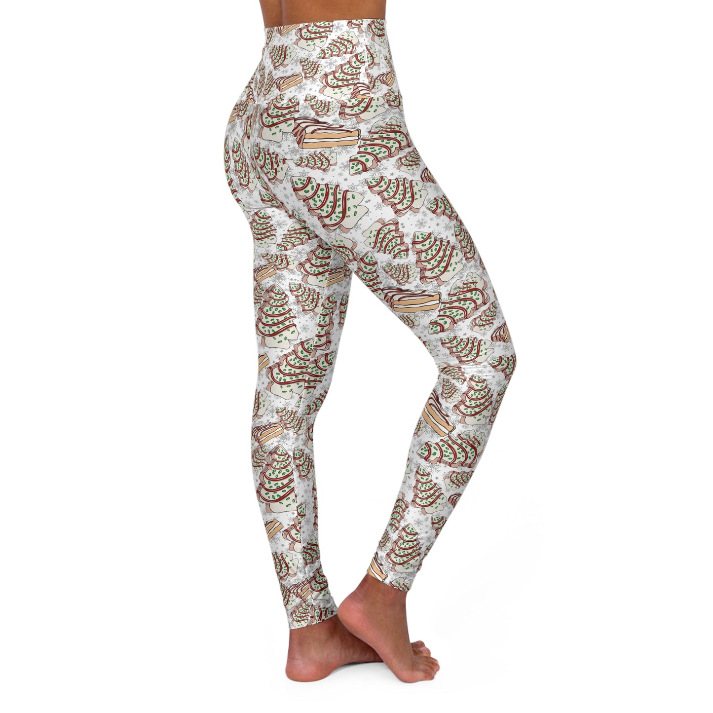 Santa's Snack High Waisted Yoga Leggings