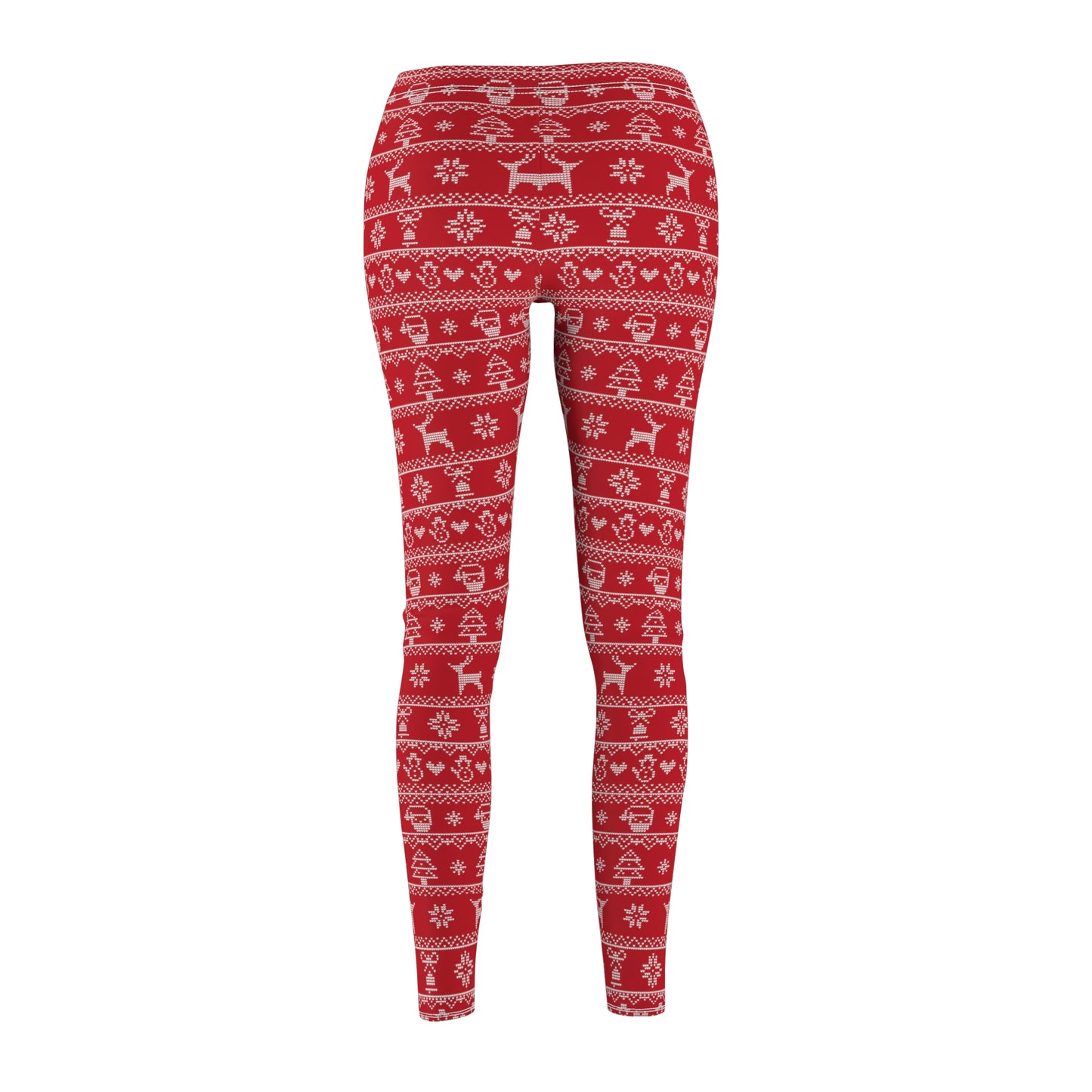 Christmas Sweater Women's Leggings (Not So Ugly Christmas Sweater)