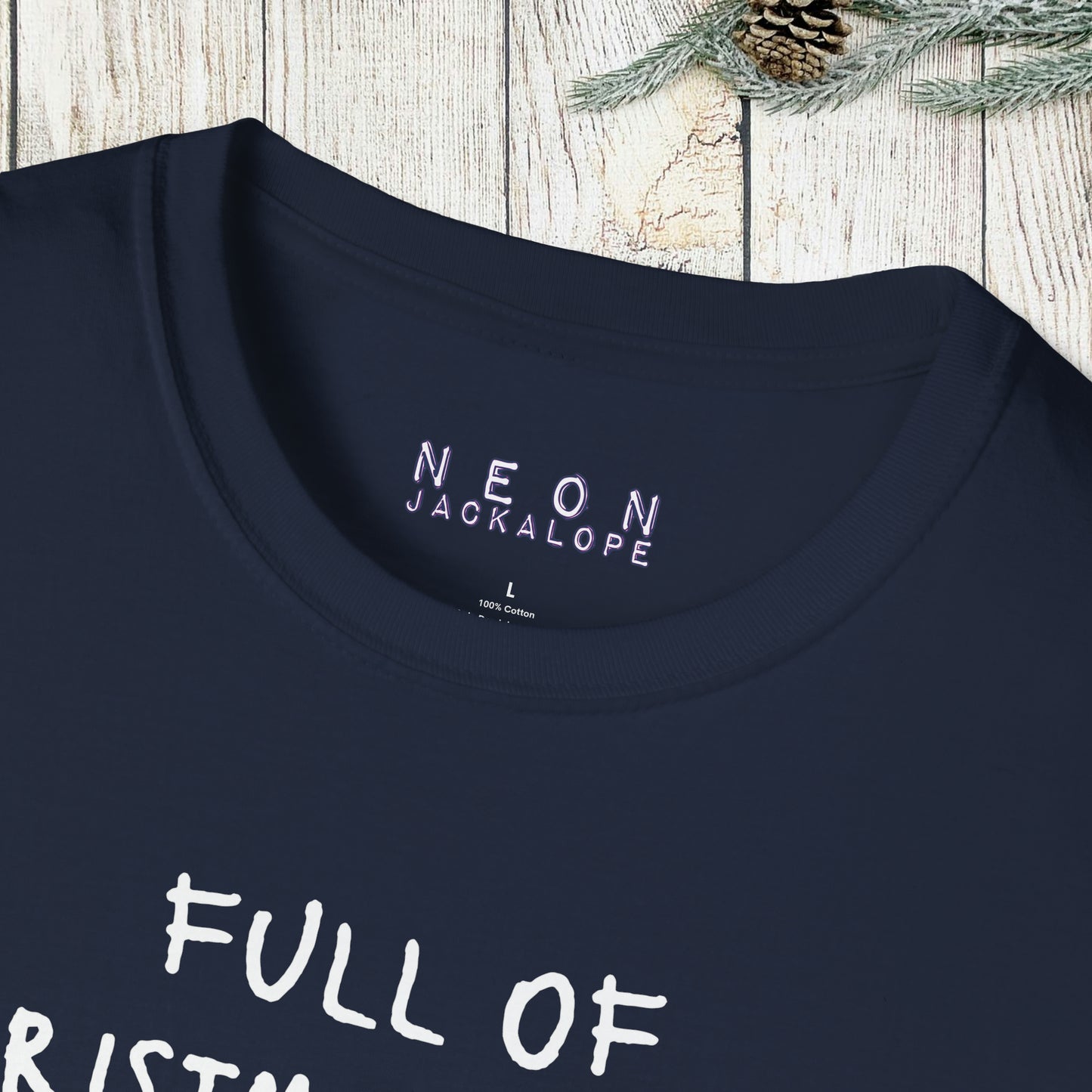 Full of Christmas Spirits T-Shirt (Bourbon Christmas)