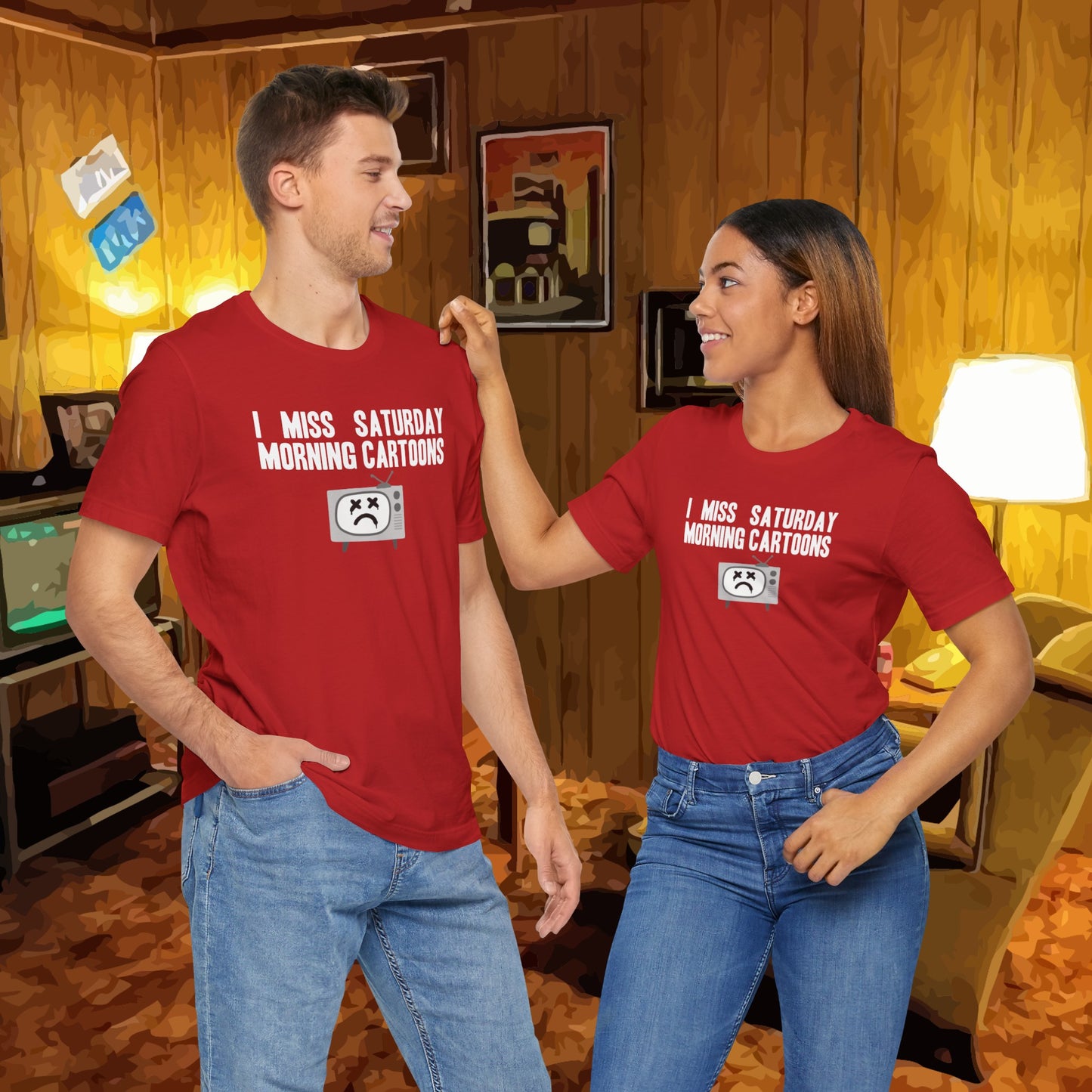 I Miss Saturday Morning Cartoons Tee