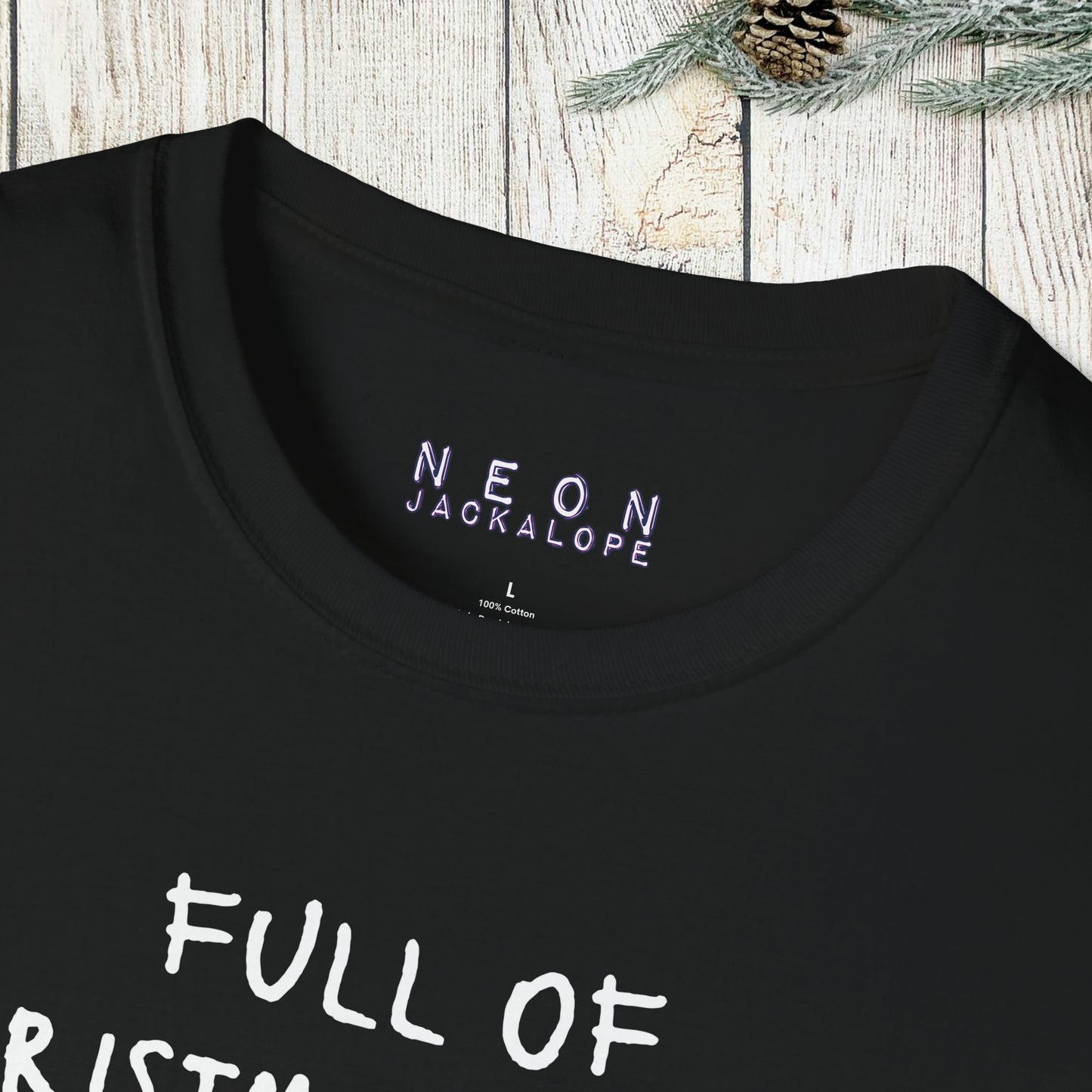 Full of Christmas Spirits T-Shirt (Bourbon Christmas)