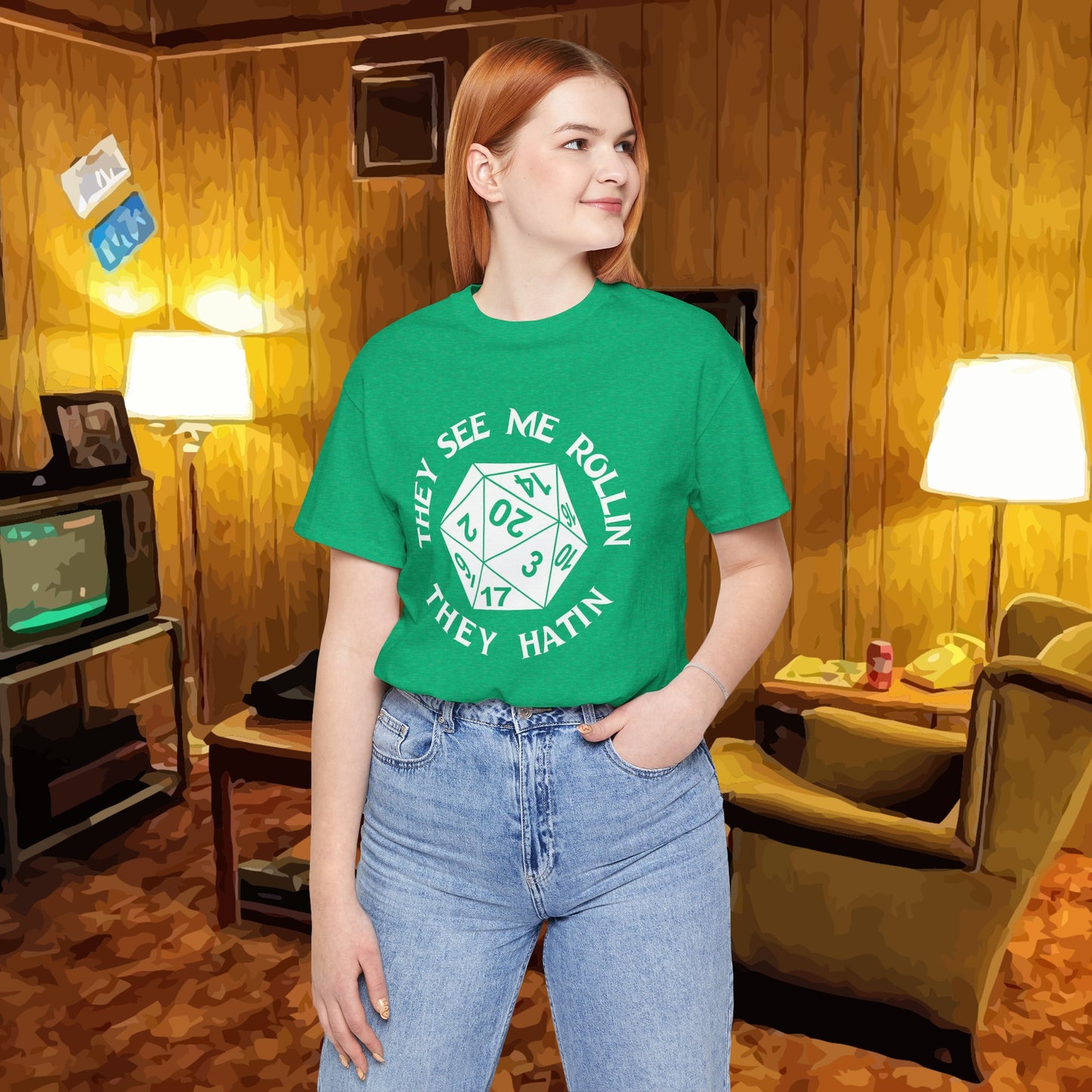 They See Me Rollin Tee