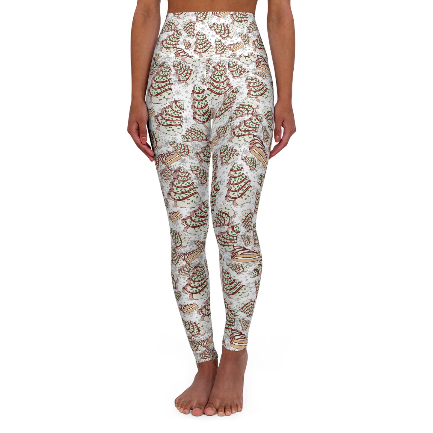 Santa's Snack High Waisted Yoga Leggings