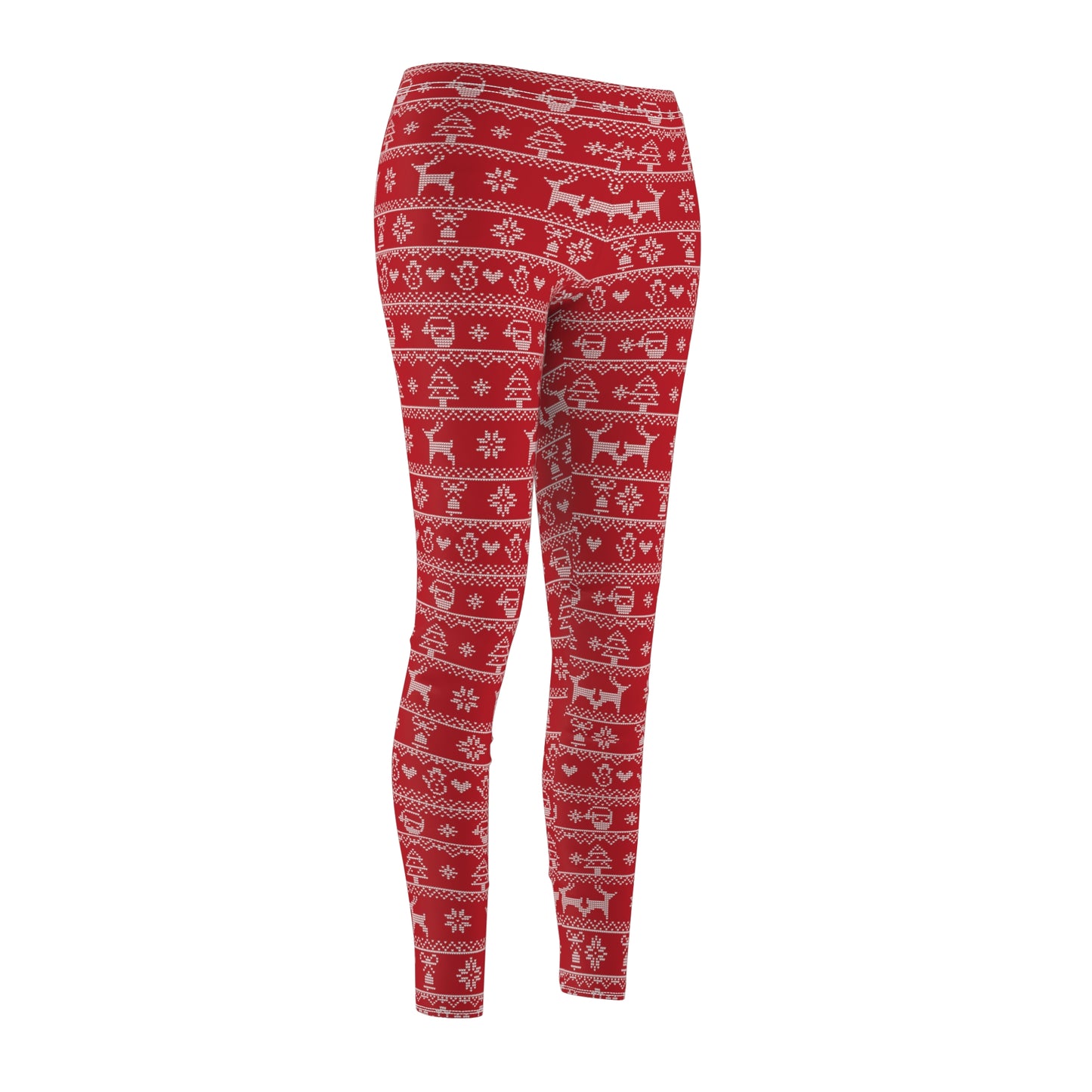 Christmas Sweater Women's Leggings (Not So Ugly Christmas Sweater)