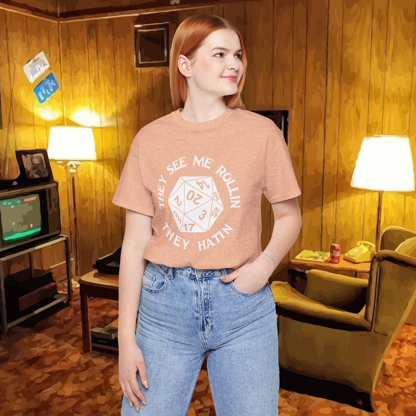 They See Me Rollin Tee