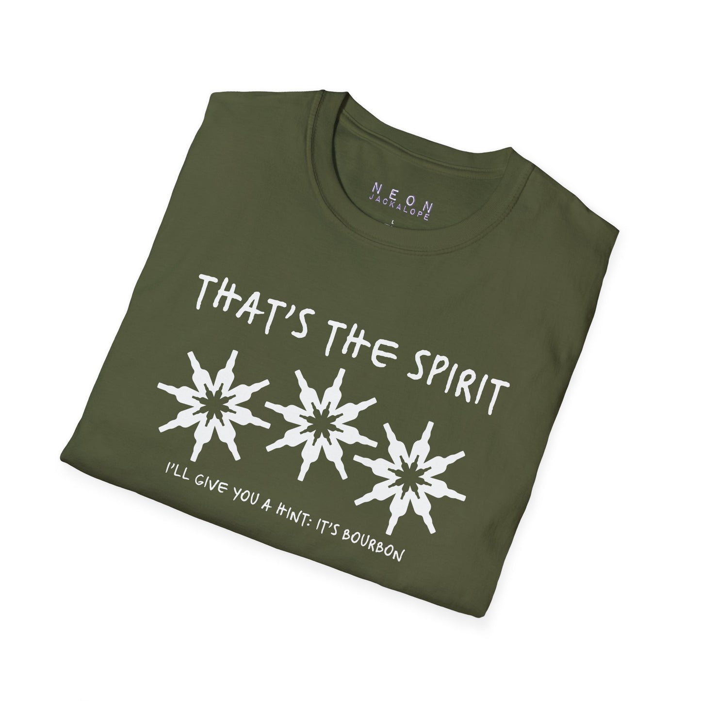 That's the Spirit T-Shirt (Bourbon Christmas)