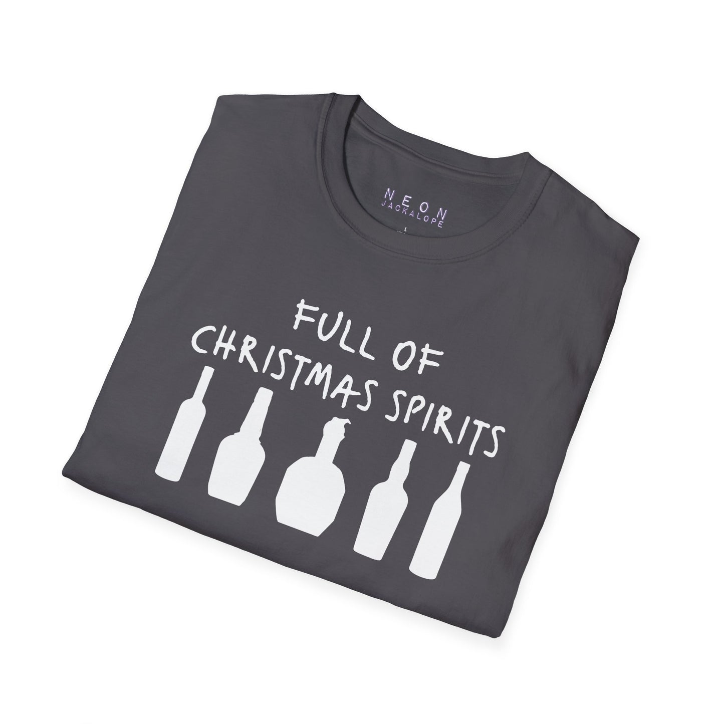 Full of Christmas Spirits T-Shirt (Bourbon Christmas)