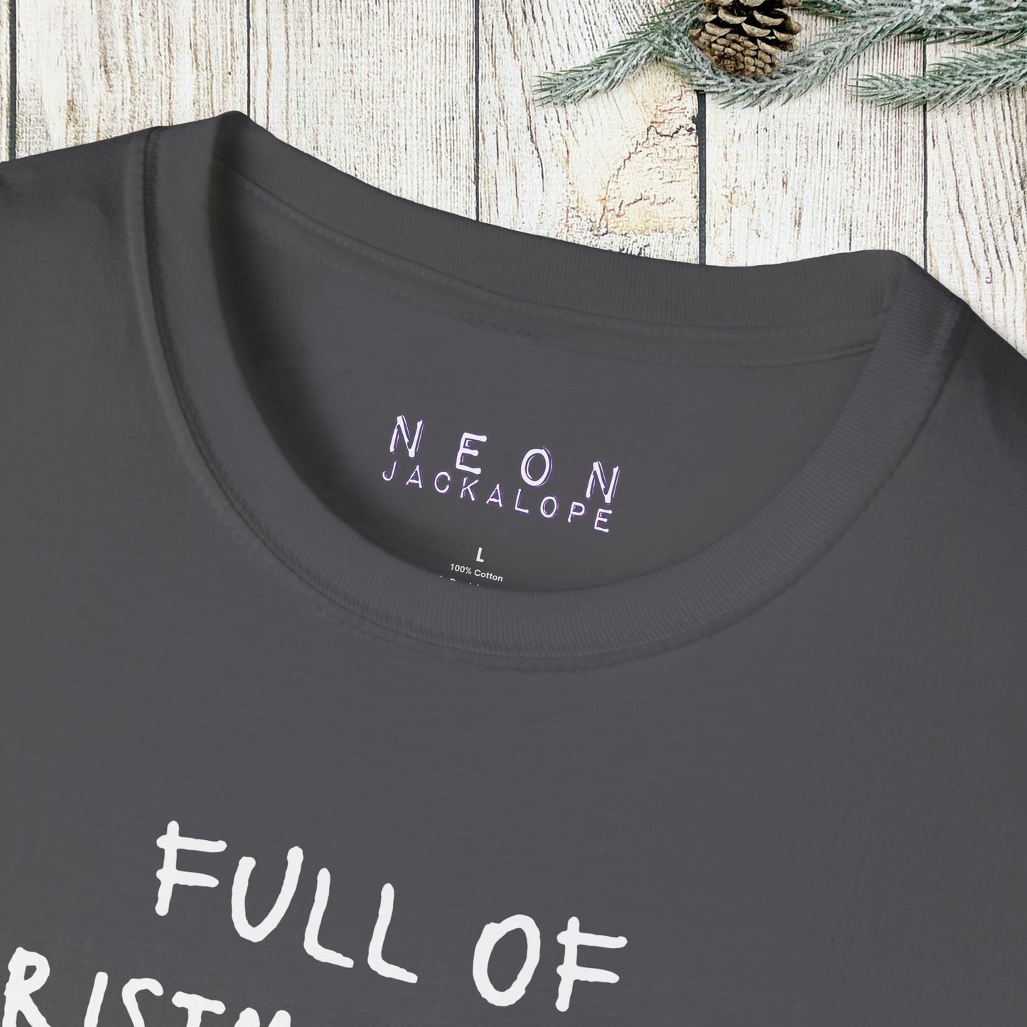 Full of Christmas Spirits T-Shirt (Bourbon Christmas)