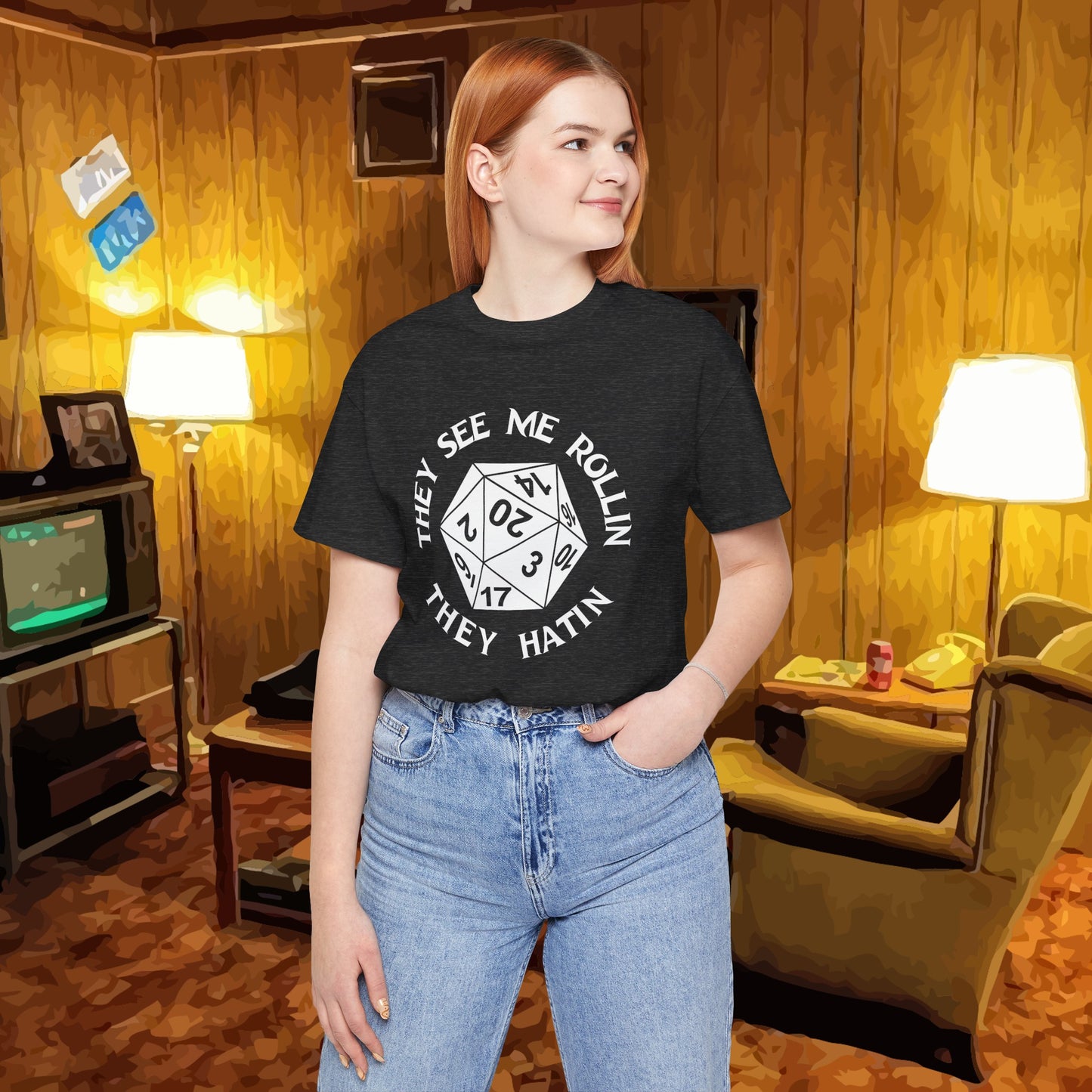 They See Me Rollin Tee