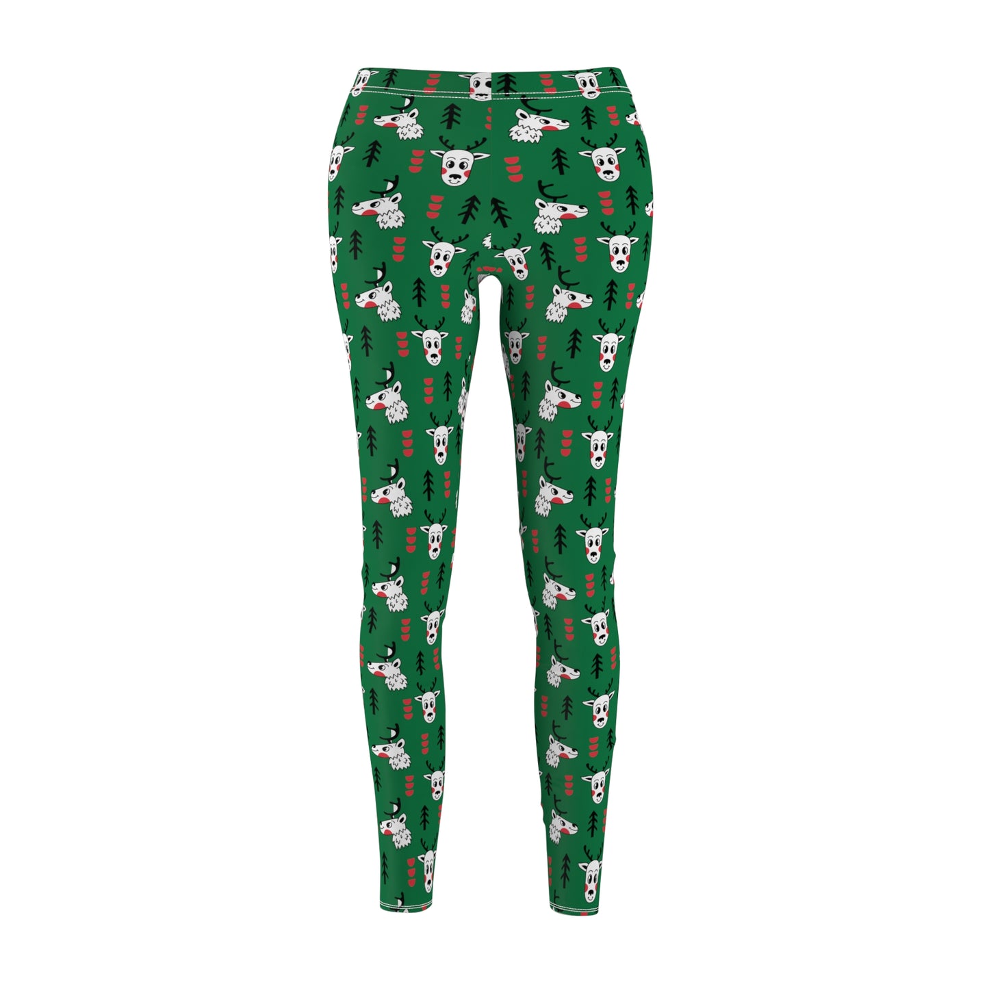 Reindeer Doodles Women's Leggings (Christmas Tights)