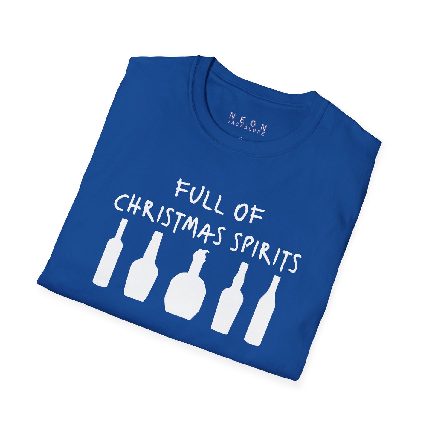 Full of Christmas Spirits T-Shirt (Bourbon Christmas)