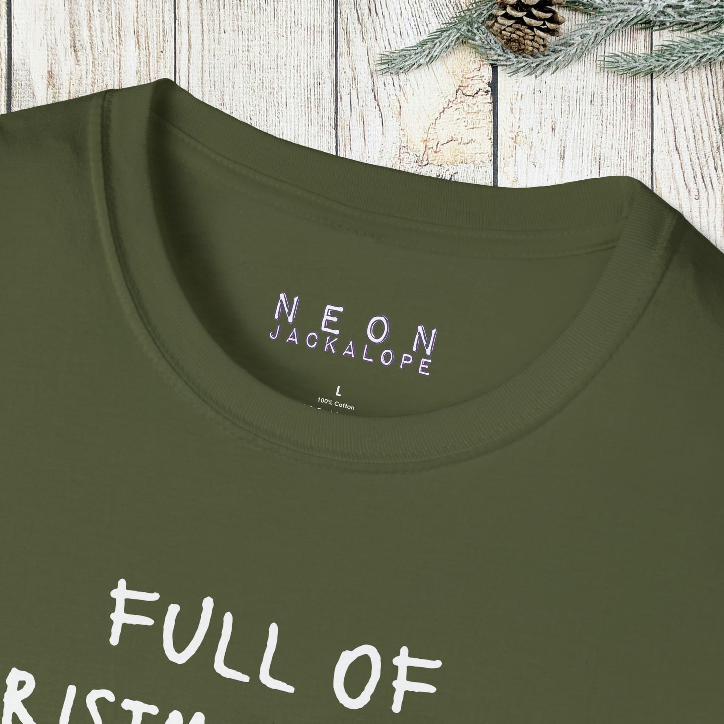 Full of Christmas Spirits T-Shirt (Bourbon Christmas)