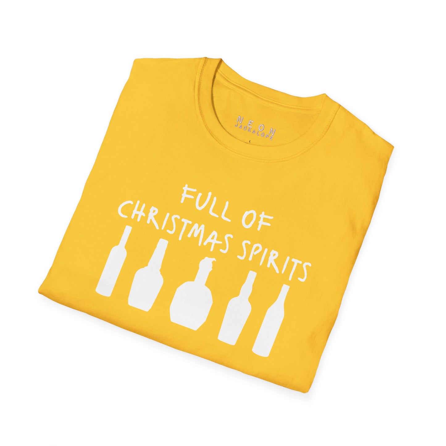 Full of Christmas Spirits T-Shirt (Bourbon Christmas)