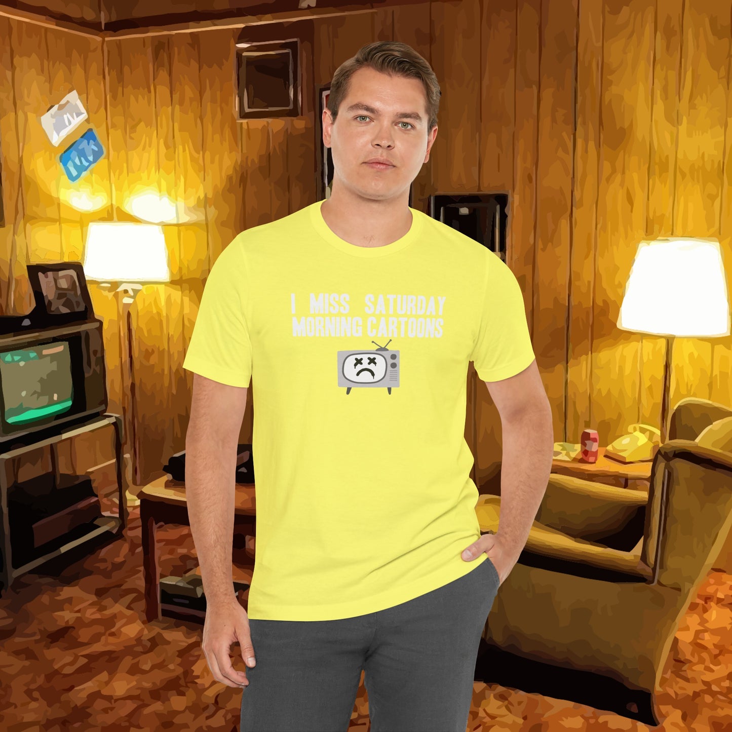 I Miss Saturday Morning Cartoons Tee