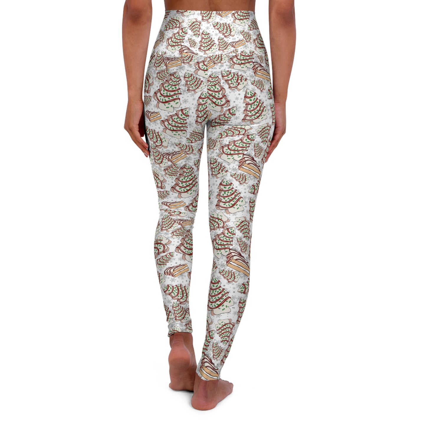 Santa's Snack High Waisted Yoga Leggings