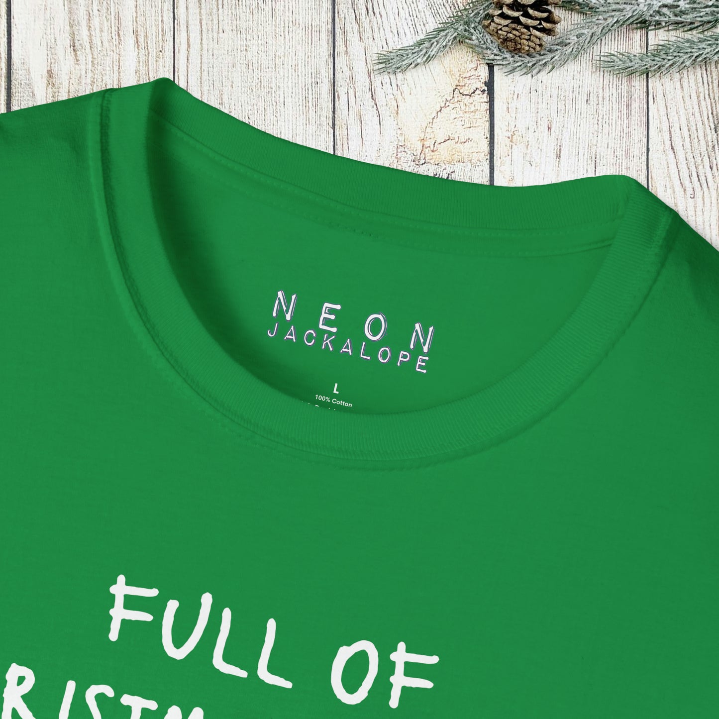 Full of Christmas Spirits T-Shirt (Bourbon Christmas)