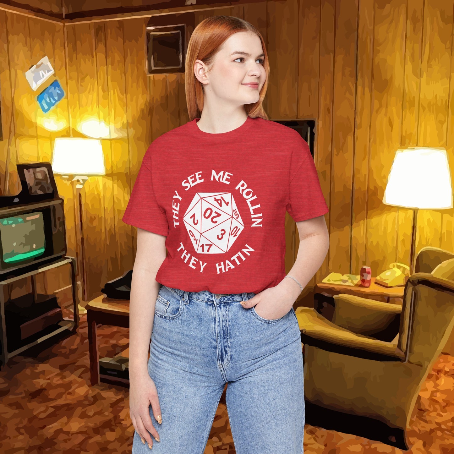 They See Me Rollin Tee