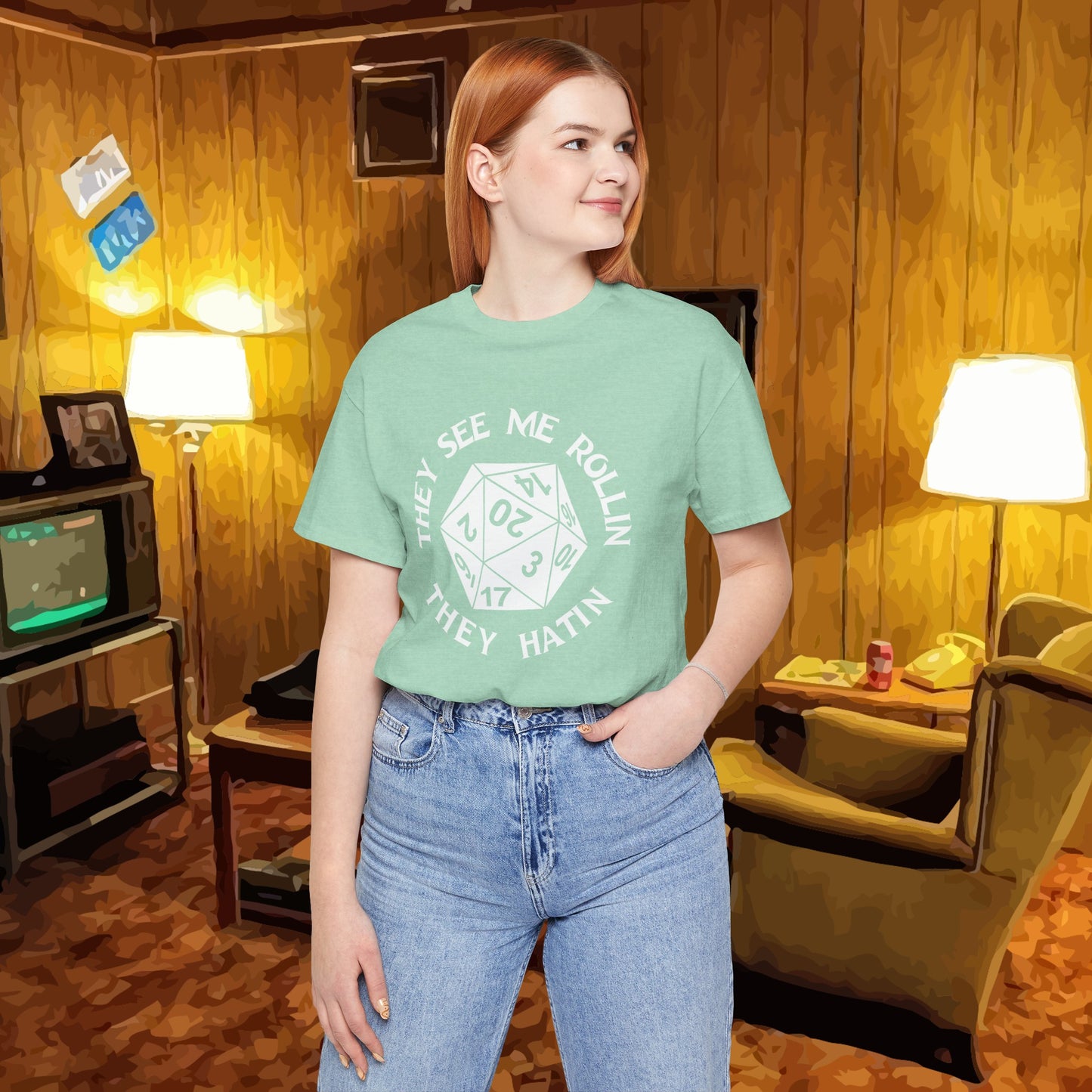 They See Me Rollin Tee