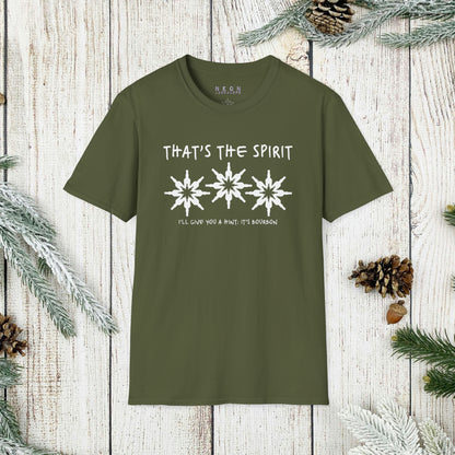 That's the Spirit T-Shirt (Bourbon Christmas)